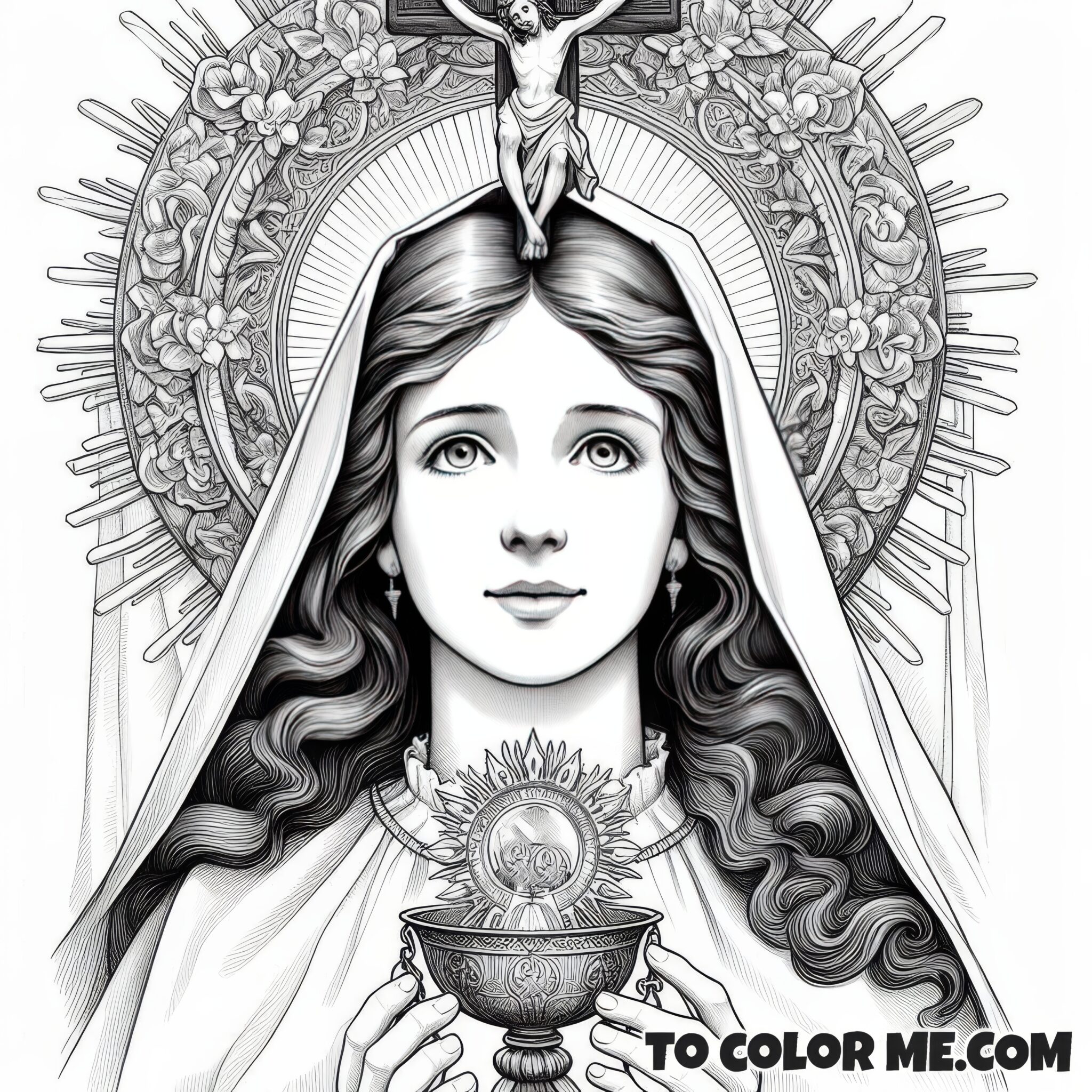 Color Your Devotion: Blessed Imelda & The Blessed Sacrament – To Color ...