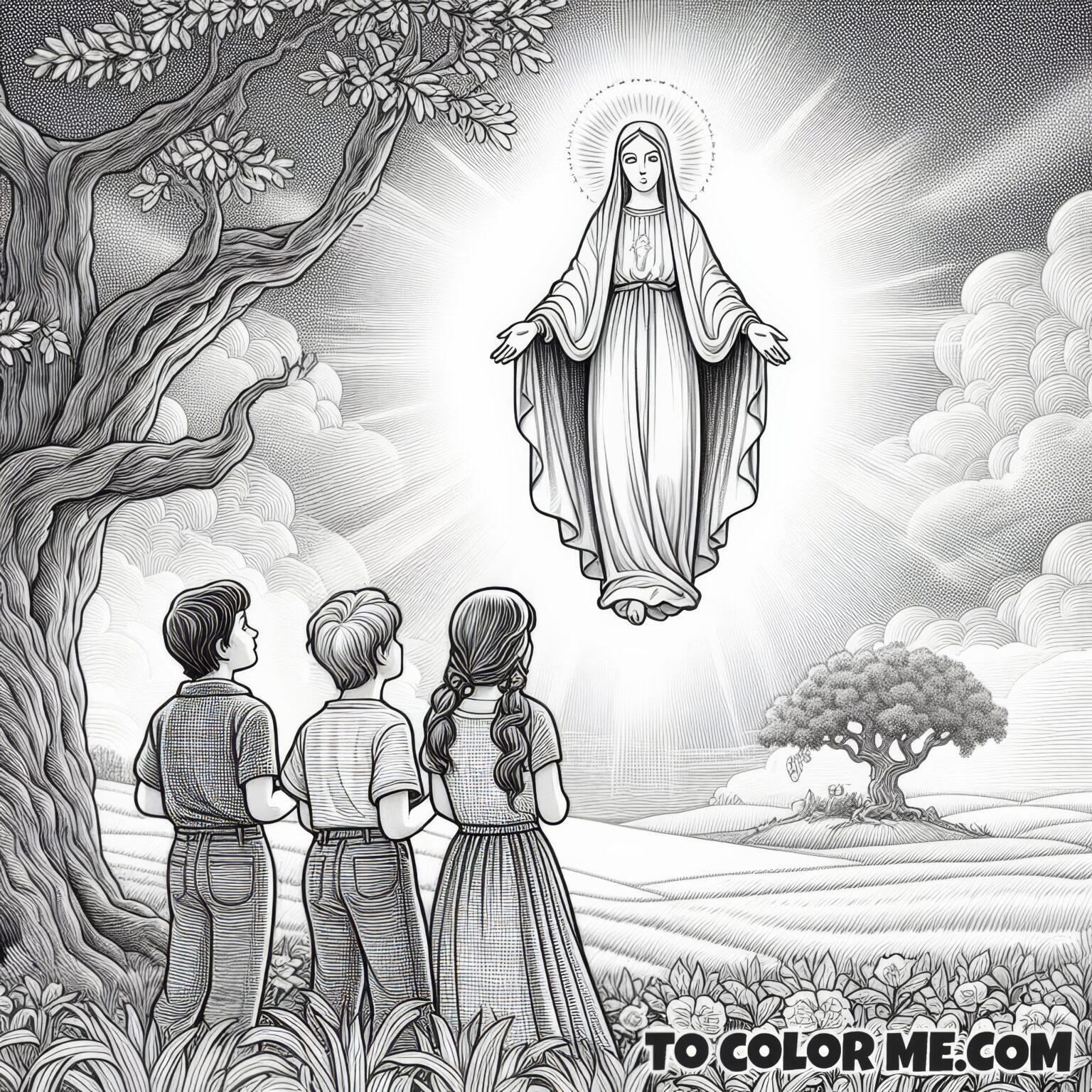 Luminous Mary Appears to Children: Fatima’s First Marvel in Color – To ...