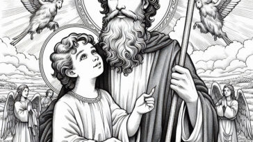Saint Barnabas: Coloring Pages of Apostolic Unity