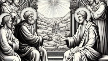 Saint Barnabas: The Mediator’s Coloring Page