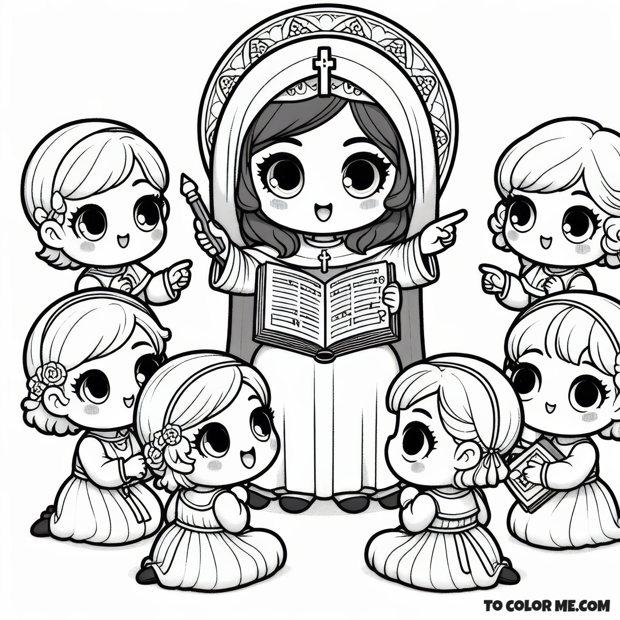 Saint Margaret’s Love: Coloring Pages for the Queen of Scots – To Color ...